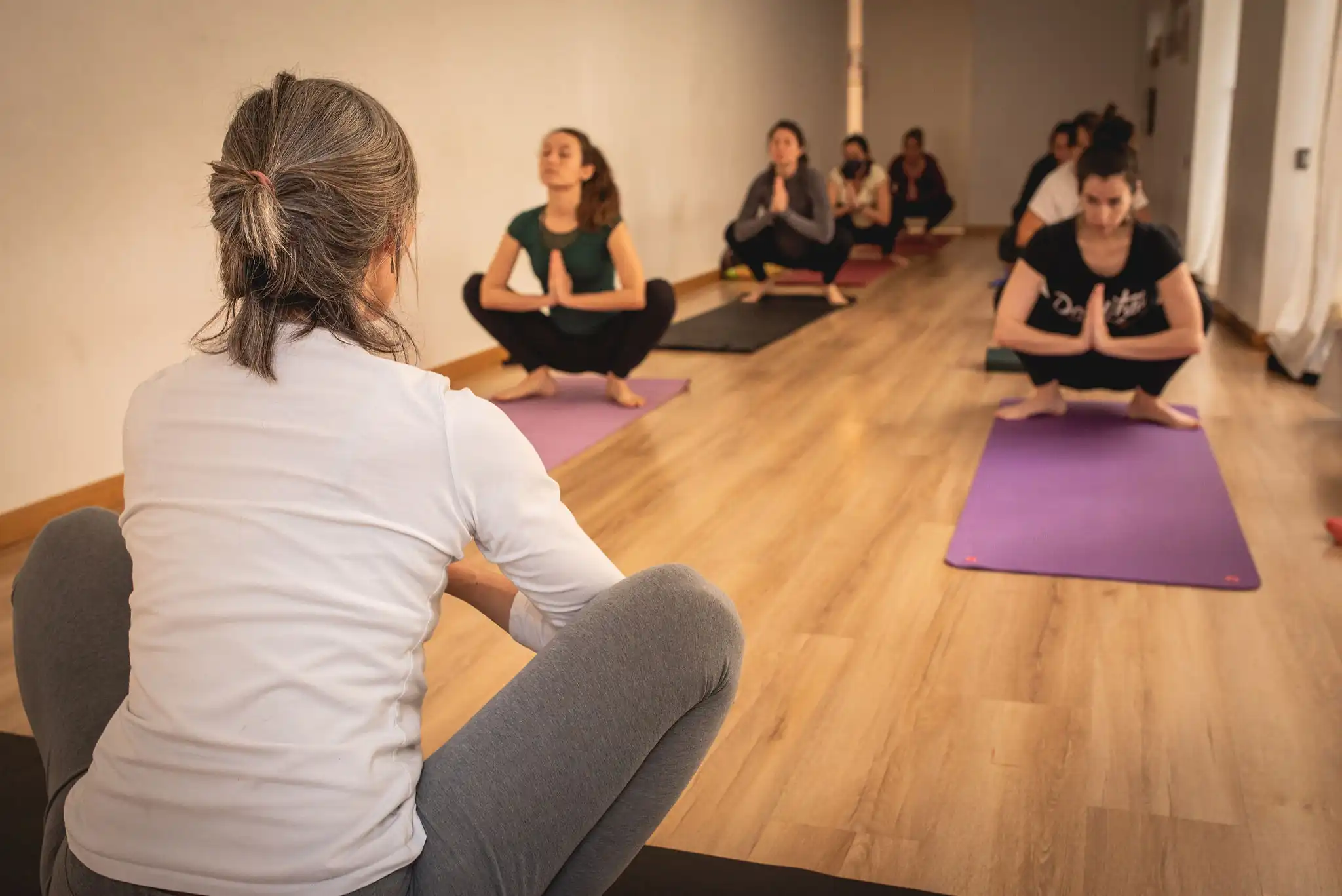 Clases de yoga presencial embarazadas