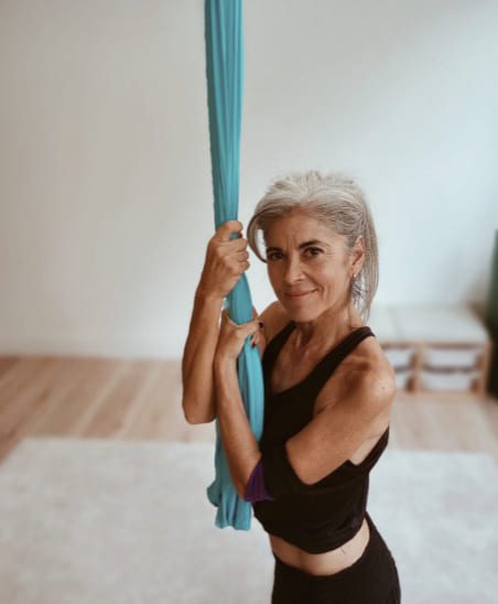 Lara Zimmermann, professora de ioga a Mamayoga