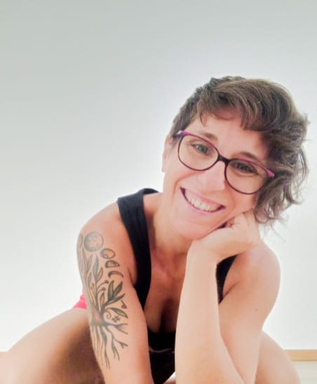 Leticia Cancelo, profesora de yoga en Mamayoga