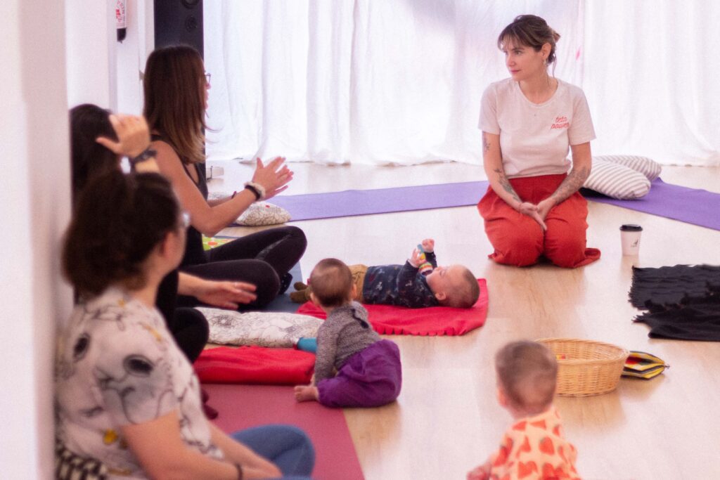 do yoga with your baby