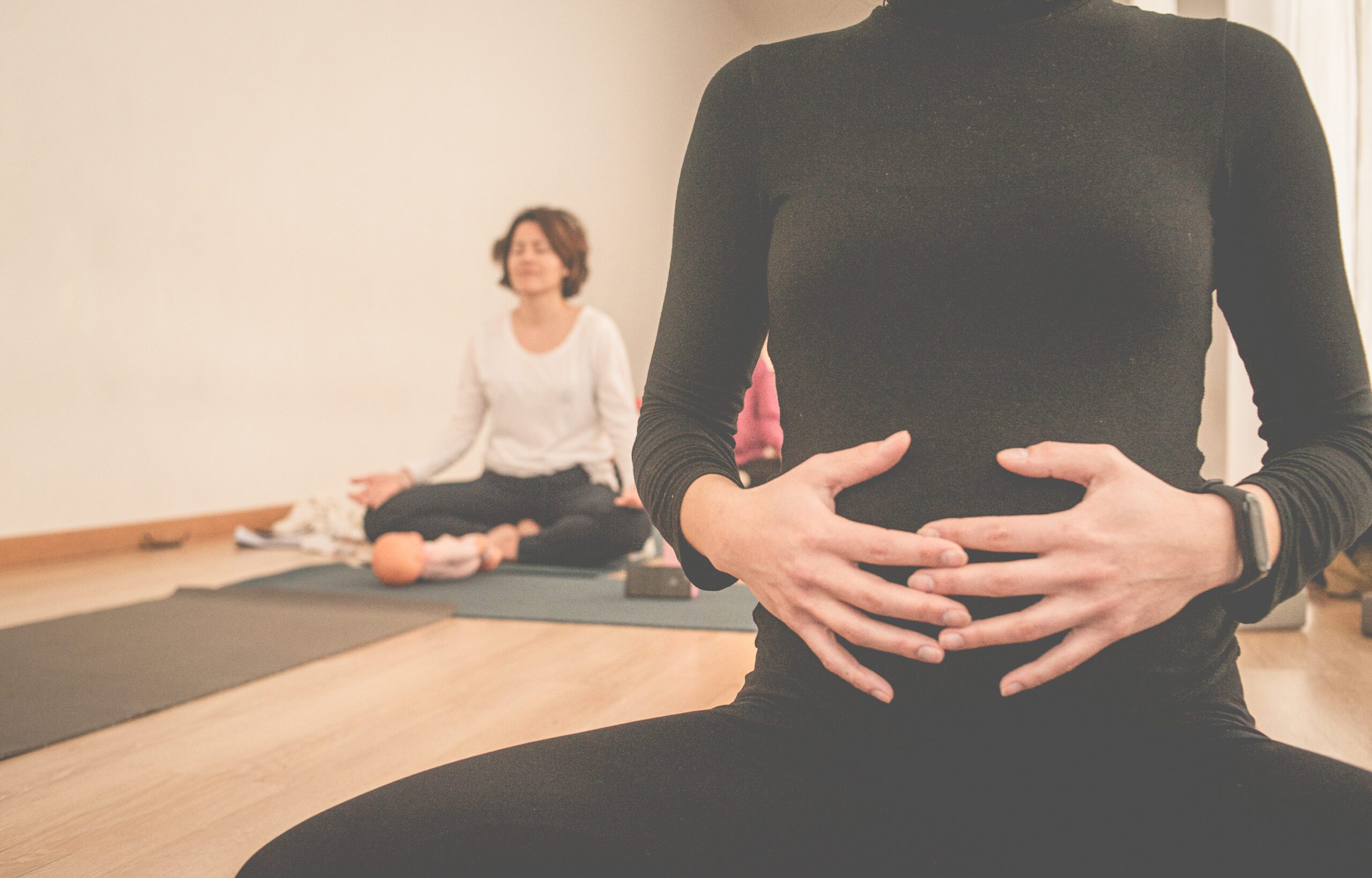 ioga pot ajudar les embarassades