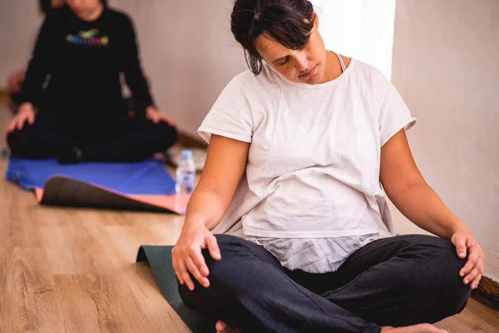 Clases de yoga presencial embarazadas